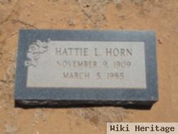 Hattie Loleta Sanders Horn