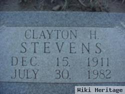 Clayton H Stevens