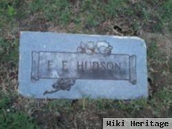 F. E. Hudson