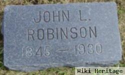 John L Robinson