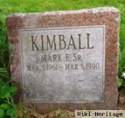 Mark E Kimball, Sr