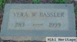 Vera W Bassler