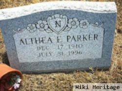 Althea Estelle North Parker