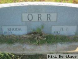 Hubert Isom Orr