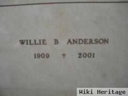 Willie B. Anderson