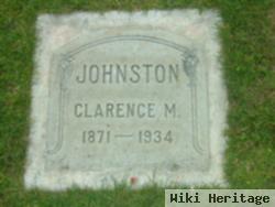 Clarence M Johnston