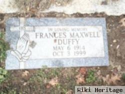 Frances Maxwell Duffy