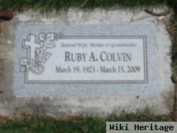 Ruby A Colvin