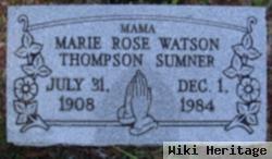 Marie Rose Watson Thompson Sumner