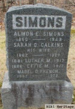 Luther M Simons