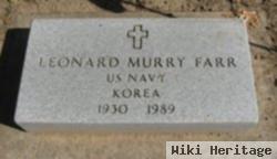 Leonard Murry Farr