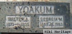 Walter A Yoakum