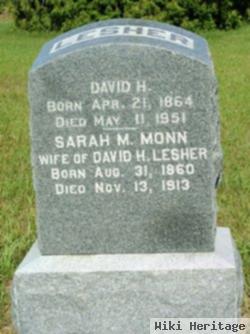 Sarah M. Monn Lesher