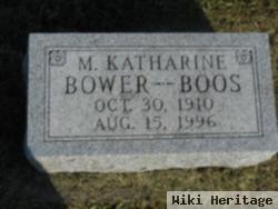 Mary Katharine Bower Boos