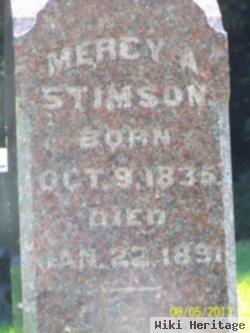 Mercy Ann Vansickel Stimson