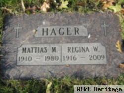 Regina W Hager