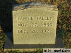 Frances "fannie" Harrison Salters Talley