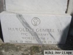 Harold J Gumbel, Sr