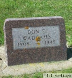 Donald Everett "don" Waddams