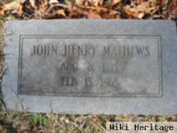 John Henry Mathews