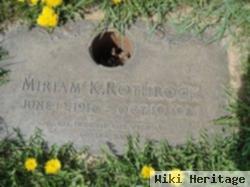 Miriam K Hipple Rothrock