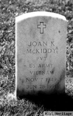 Joan K Mckiddy