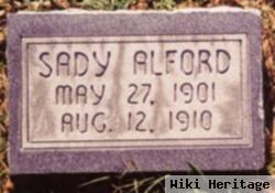 Sarah "sady" Selma Alford