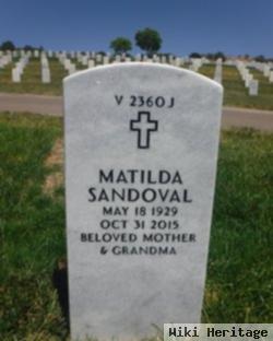 Matilda "tillie" Sandoval