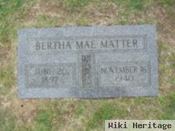 Bertha Mae Kinnear Matter