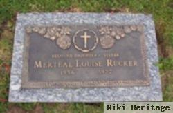 Merteal Louise Rucker