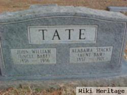 Alabama Stacks Tate