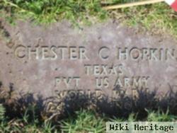 Pvt Chester C Hopkins