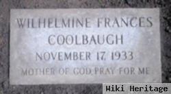 Wilhelmine Frances "wilhelmina" Coolbaugh