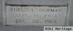 Rufus L Dorman