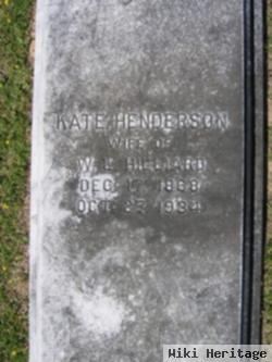 Kate Henderson Hilliard