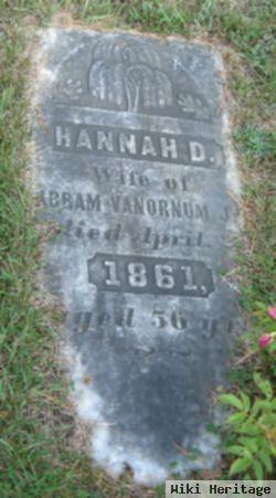 Hannah D. Vanornum