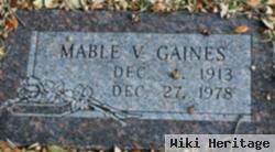 Mable V. Gaines