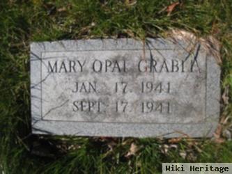 Mary Opal Grable