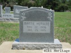 Mattie Henslee