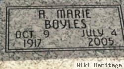 A. Marie Boyles