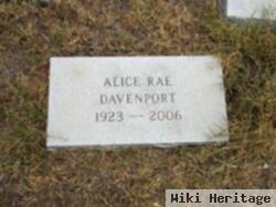 Alice Rae Davenport