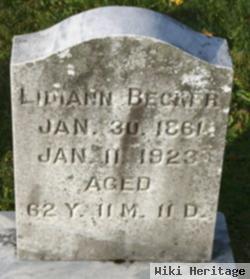 Lidiann "liddie" Hornberger Becker