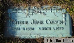 Cherie June Colvin