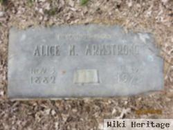 Alice Malissa O'blenis Armstrong