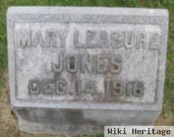 Mary J Leasure Jones