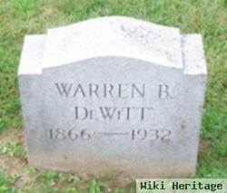 Warren B Dewitt