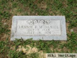 Fannie E. Mcdaniel