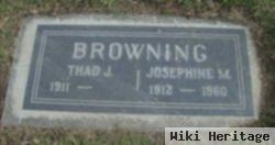 Josephine M Browning