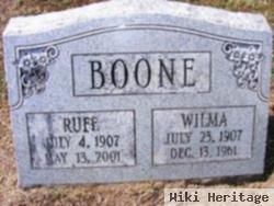 Rufe Boone