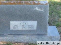 Vick Karl "vicki" Mcbride